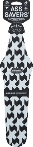 ASSOS Garde-Boue Mud Guard Monogram - black-white/universal