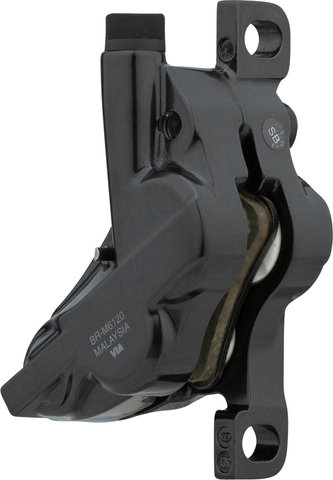 Shimano Étrier de frein Deore BR-M6120 avec Plaquettes en Résine - noir/Ensemble/sans