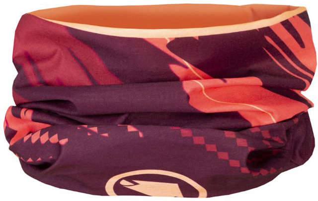 Multitube Multifunctional Scarf - aubergine/one size