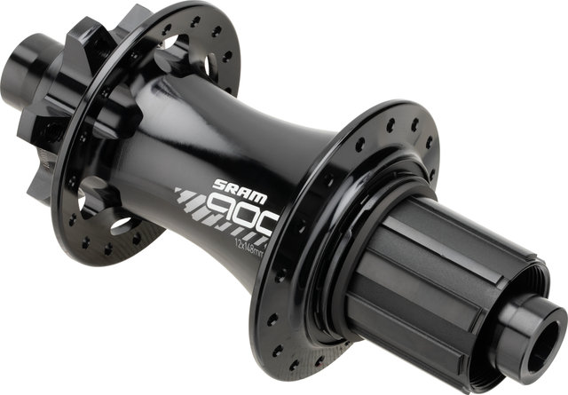 SRAM buje trasero 900 Boost 32 r disc 6 tornillos HG – embalaje de taller - black | Shimano MTB | 32 | 12 mm Eje Pasante