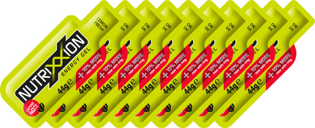 Nutrixxion Gel - 10 pièces - lemon fresh - caffeine/440 g