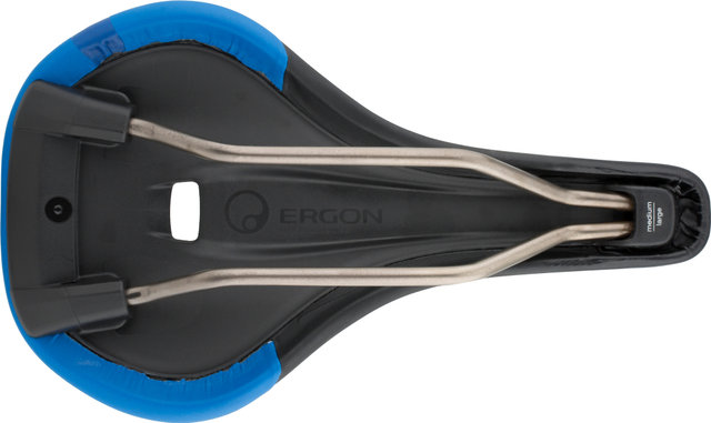 Ergon SM Pro Men Sattel - stealth-midsummer blue/M/L