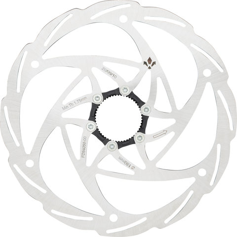 Formula Monolitic Center Lock Brake Rotor - silver/180 mm