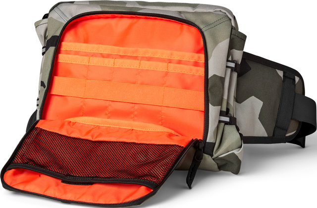 Lumbar Hydration Pack Hip Pack - green camo/6 litres