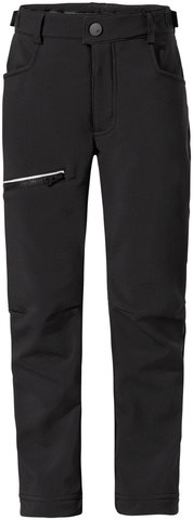 VAUDE Kids Qimsa Softshell Pants - black/134 - 140