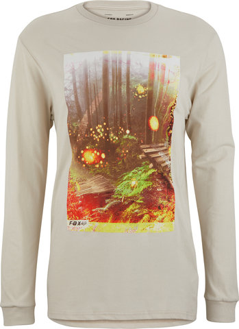 Dilineation LS Prem T-Shirt - vintage white/M