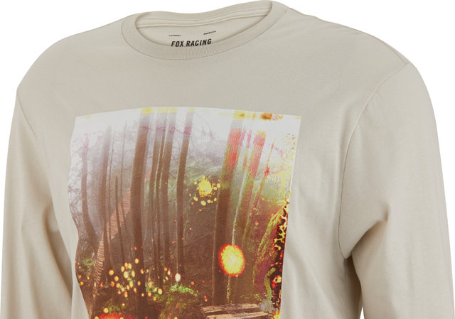 Dilineation LS Prem T-Shirt - vintage white/M