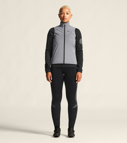 Craft Adv Essence Lumen Wind W Weste - silver reflective-black/M