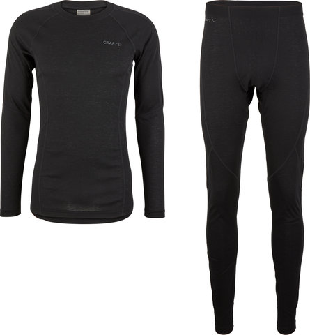 Set de Sous-Vêtements Fonctionnels Core Warm - black/M