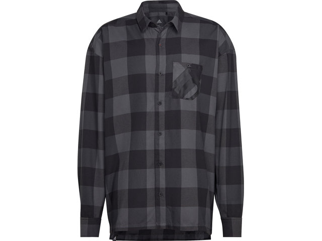 Flannel Jersey - grey six-black/M