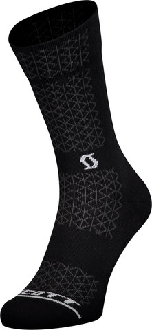 AS Performance Crew Socks - black-white/42-44