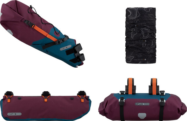 Set de bolsas Bikepacking Limited Edition - purple/29,5 Litros
