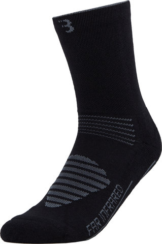 BBB FIRFeet BSO-16 Socken - schwarz-grau/39-43