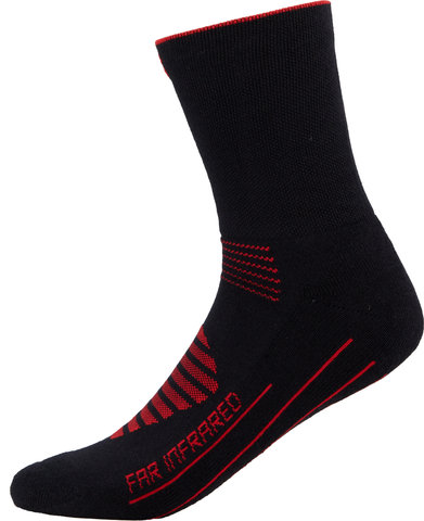FIRFeet BSO-16 Socks - black-red/39-43
