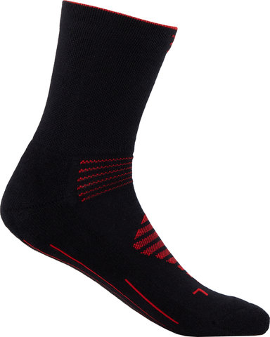 BBB FIRFeet BSO-16 Socken - schwarz-rot/39-43