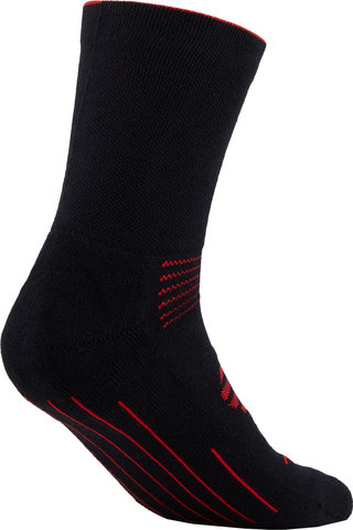 BBB Chaussettes FIRFeet BSO-16 - noir-rouge/39-43