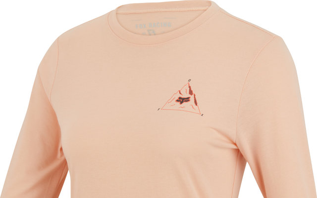 Fox Head Womens Finisher LS Tech T-Shirt - light pink/S