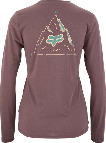 Women's Finisher LS Tech T-Shirt - purple/S