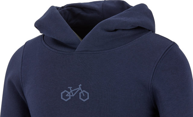 Kids Bike Hoodie - navy/134/140