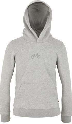 bc basic Kids Bike Hoodie - heather grey/134/140