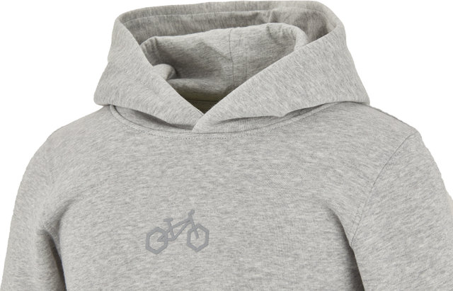 Kids Bike Hoodie - heather grey/134/140