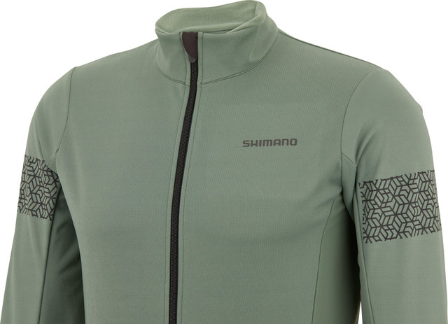 Shimano Beaufort Insulated Trikot - army green/M