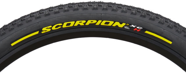 Scorpion XC Hard Terrain 29" Folding Tyre - black-yellow label/29x2.2