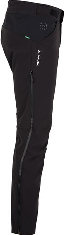 VAUDE Mens Qimsa Softshell Pants II - black-black/M