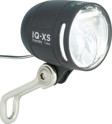 Luz delantera IQ-XS friendly LED con aprobación StVZO - negro/80 Lux