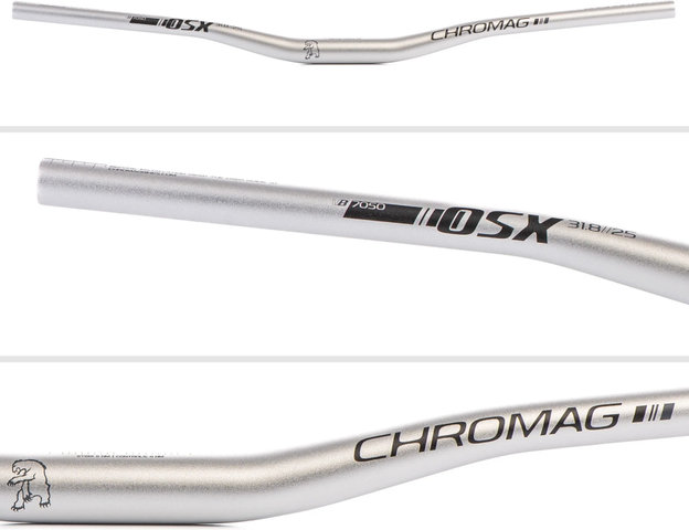 Chromag OSX 31,8 mm 55 mm Rise Lenker - silver | 800 mm