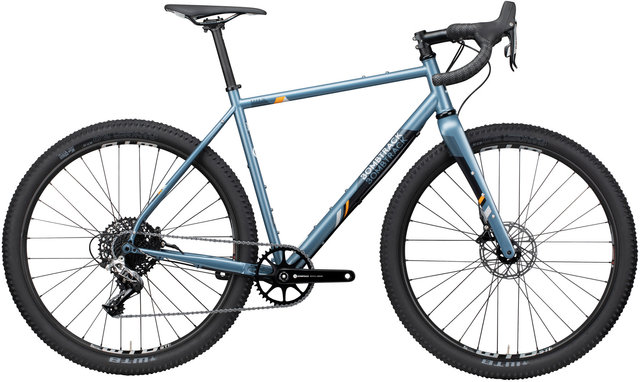 Hook EXT Gravelbike - matt metallic grey blue/M