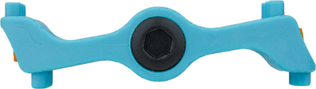 P1 Resin Plattformpedale für 14"-16" Kinderrad - cyan/universal