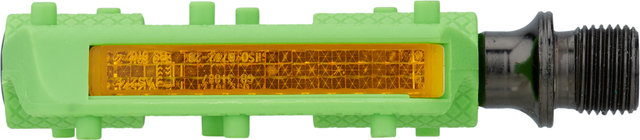 P1 Resin Plattformpedale für 14"-16" Kinderrad - green/universal