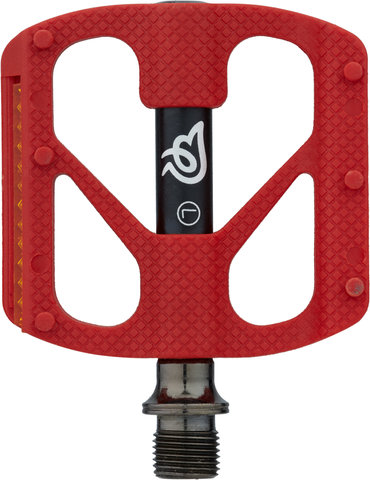 EARLY RIDER P1 Resin Platform Pedals for 14"-16" Kids Bikes - red/universal