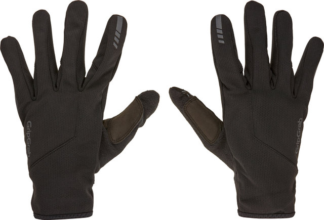 GripGrab Hurricane 2 Windproof Midseason Full Finger Gloves - black/M