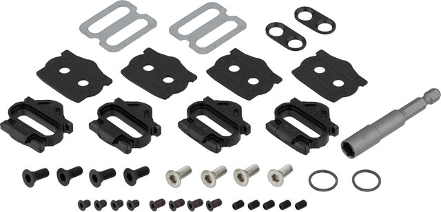 HT DH RACE X3 Clipless Pedals - stealth black/universal