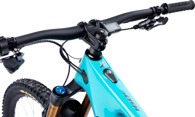 Yeti Cycles 160E T1 TURQ Carbon 29" E-Mountain Bike - turquoise/L