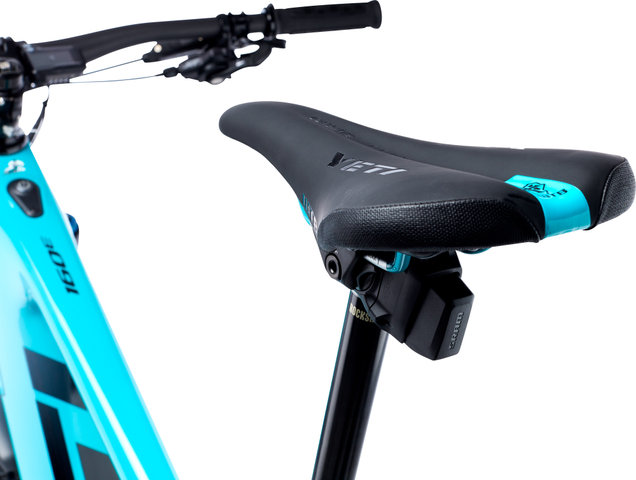 Vélo Tout-Terrain Électrique 160E T1 en Carbone TURQ 29" - turquoise/L