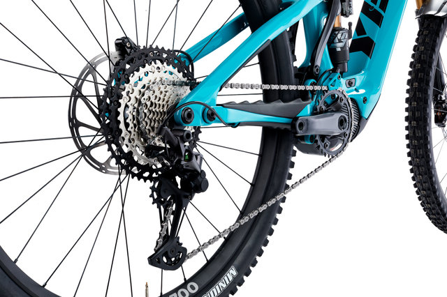 Vélo Tout-Terrain Électrique 160E T1 en Carbone TURQ 29" - turquoise/L