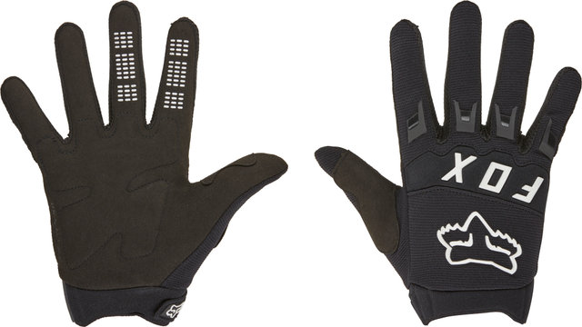 Fox Head Guantes de dedos completos Youth Dirtpaw - black-white/L