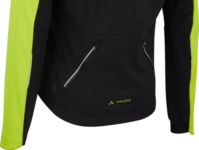 VAUDE Mens Posta Softshell Jacket VI - neon yellow/M