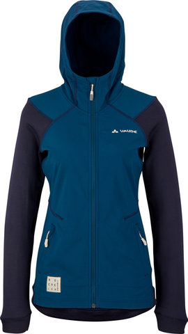 Womens Tremalzo Hooded Jacket - dark sea/36