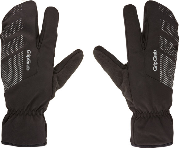 GripGrab Ride Windproof Deep Winter Lobster Full Finger Gloves - black/M