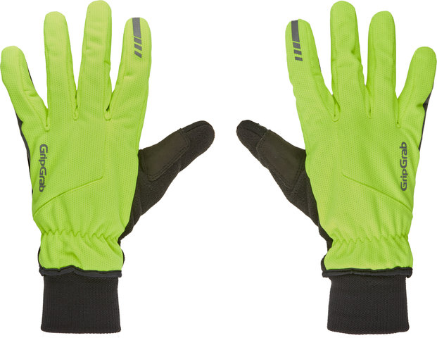 GripGrab Windster 2 Windproof Winter Full Finger Gloves - yellow hi-vis/M