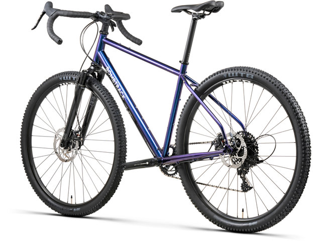 Bombtrack Beyond Suspension Gravelbike - glossy metallic midnight blue/M