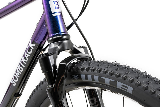 Beyond Suspension Gravelbike - glossy metallic midnight blue/M