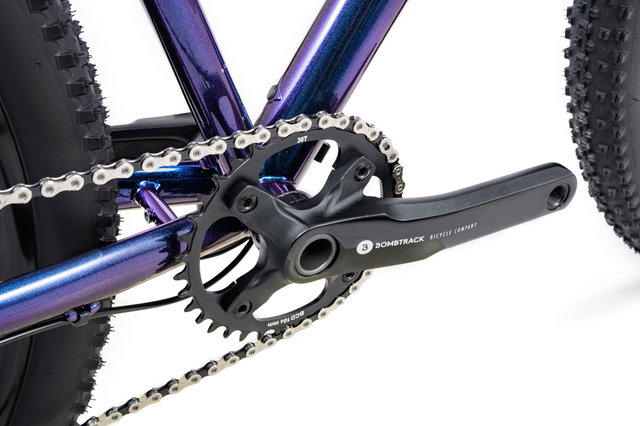 Bombtrack Bici Gravel Beyond Suspension - glossy metallic midnight blue/M