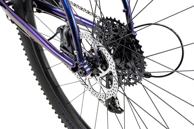Beyond Suspension Gravelbike - glossy metallic midnight blue/M