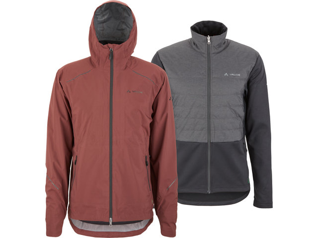 Mens Yaras 3in1 Jacket - dark oak/M