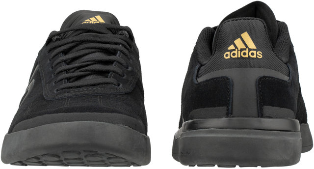 Sleuth DLX Suede Women's MTB Shoes - core black-grey six-matte gold/38